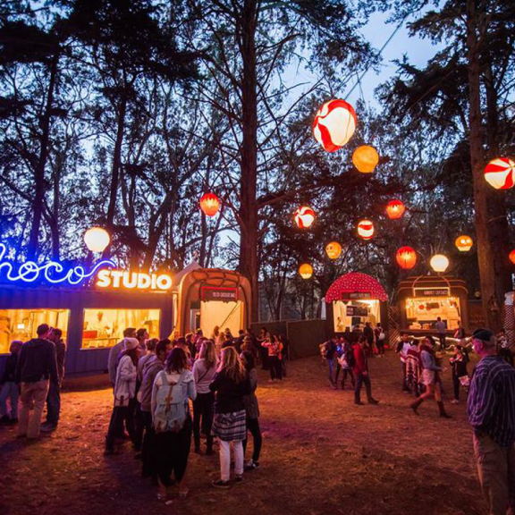 outsidelands at night