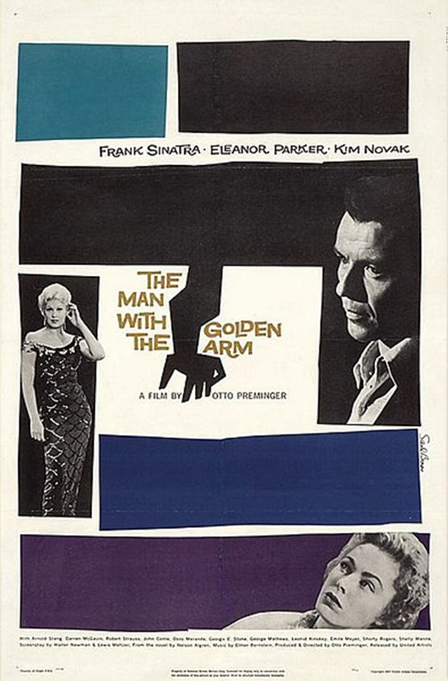 The Man With The Golden Arm Movie Poster