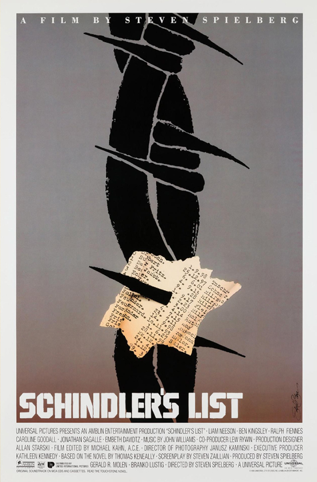 Schindlers List Movie Poster