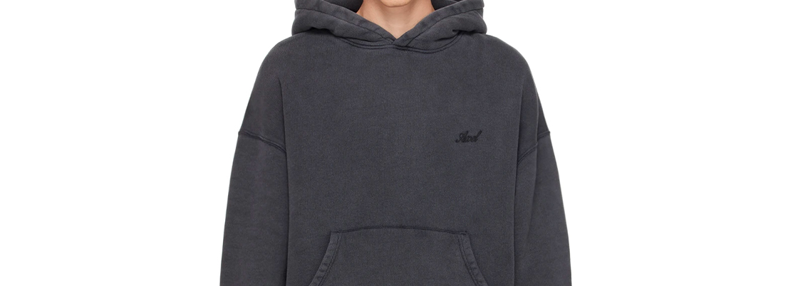 Black relay hoodie