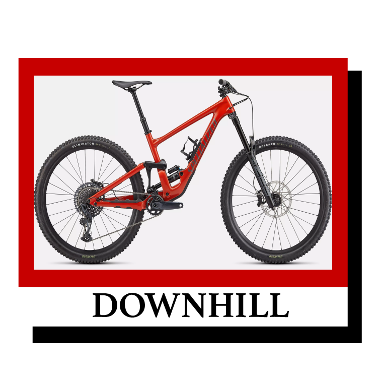 image of a downhill bike