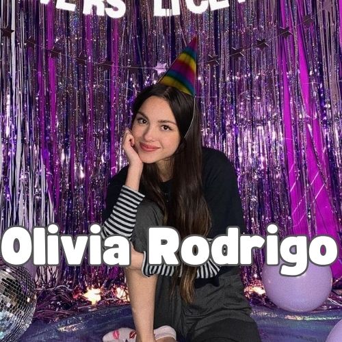 Olivia Rodrigo at a party