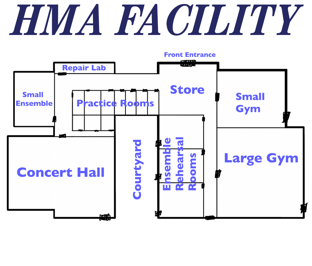 Hudson Music Academy Map