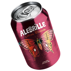 mini of alebrille butterfly drink