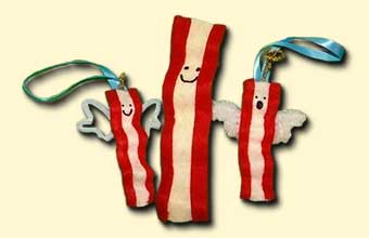 link to bacon ornaments page