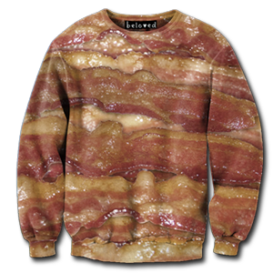 image of Realistic Bacon Sweatshirt