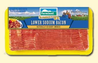 link to farmland lower sodium bacon