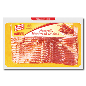 image of Oscar Mayer Naturally Hardwood Smoked Bacon