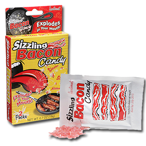 image of sizzling bacon candy