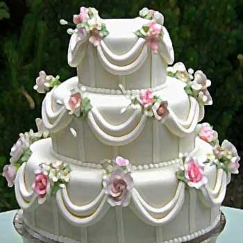 Drapery Cake Photo