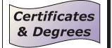 Certificates and Degrees for GRC