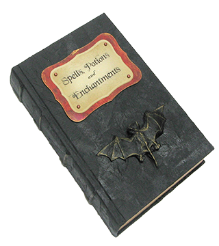 Book of Spells Potions and Enchantments.