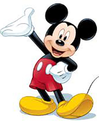 photo of mickey mouse by disney