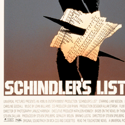 Schindlers List Poster